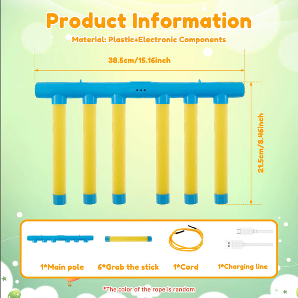 Challenge Falling Sticks Game Kids Stick Catching Toy Training Reaction Hand Eye Educational Parent-Child Interactive Toy Sports