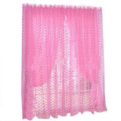 1Pcs Delicate Flower Window Tulle Curtain Sheer Drape Divider Window Voile Curtains Living Room Sheer Tulle Home Bedroom Decor