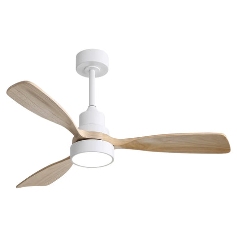 Modern 48-Inch Ceiling Fan with LED DC 6-Speed High Wind Speed with Remote Control