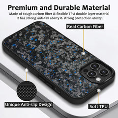 Forged Carbon Fiber TPU Phone Case